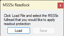 MSS5x Read Lock