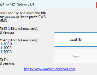EWS IMMO Patcher MS41 MS42 MS43