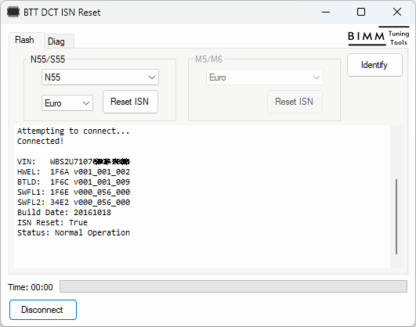 BTT DCT ISN Reset (F-Series) - Image 2