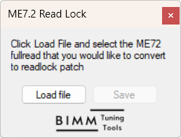 ME7.2 Read Lock